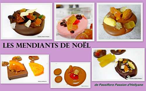 Mes mendiants de Noel - recette très facile