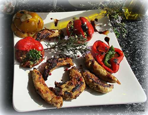 Aiguillettes de poulet, tomates à la provençale, farandole de légumes "cuisson PLANCHA"