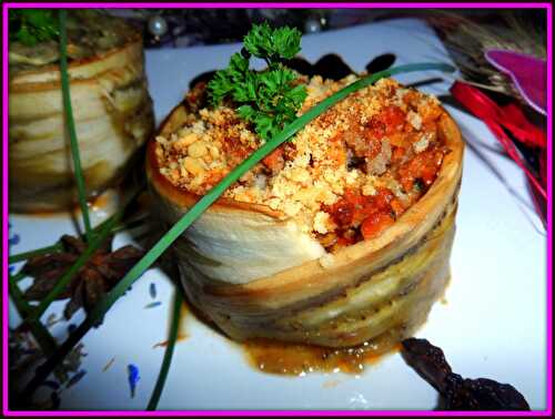 AUBERGINES FARCIES GRATINÉES