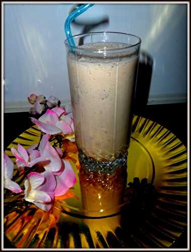 Boisson Smoothie aux fruits, au lait d'amande noisette et soja BIO