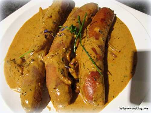 Chipolata à la sauce curry