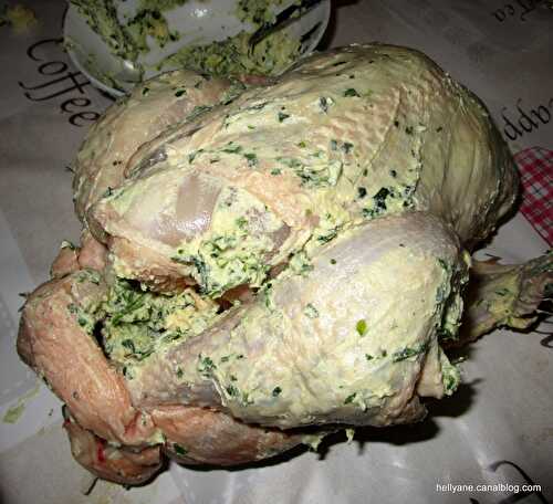 Connaissez vous le Poulet fermier garni sous peau