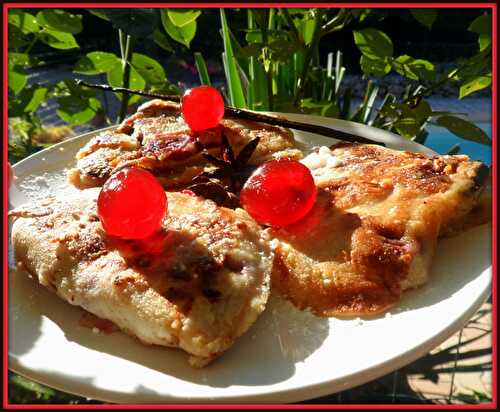 CREPES, BEIGNETS, GALETTES ..................aux cerises