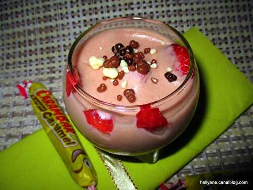 Douceur à la crème de fraises tagada/carambar