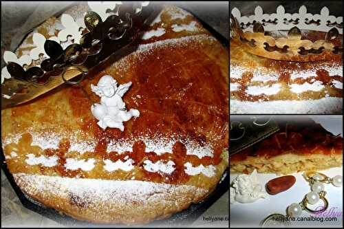 EPIPHANIE " Galette des rois à la frangipane crème pâtissière"