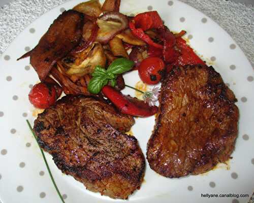 Filet de boeuf en marinade tex mex