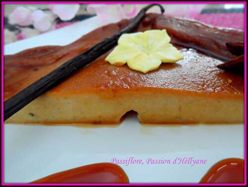 FLAN AU MASCARPONE VANILLE