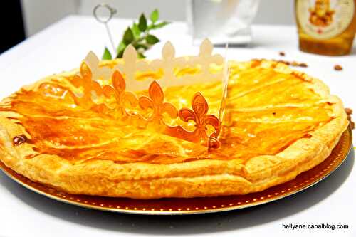 Galette des rois à la frangipane/crème pâtissière pour l’Épiphanie