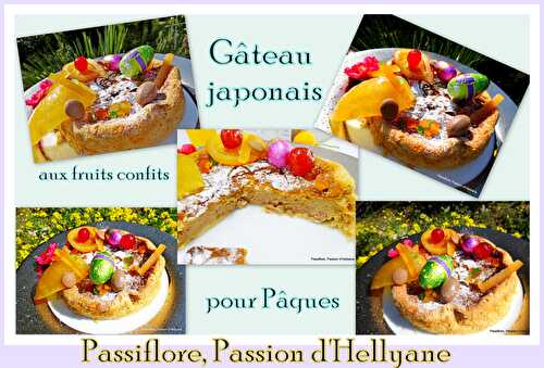 Gâteau japonais pour pâques