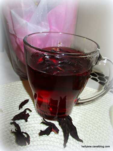 INFUSION DE FLEURS D'HIBISCUS