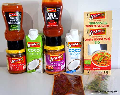 Merci à mon partenaire AYAM produits alimentaires asiatiques