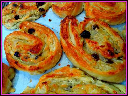 Petits escargots tous beaux "Pains aux raisins"