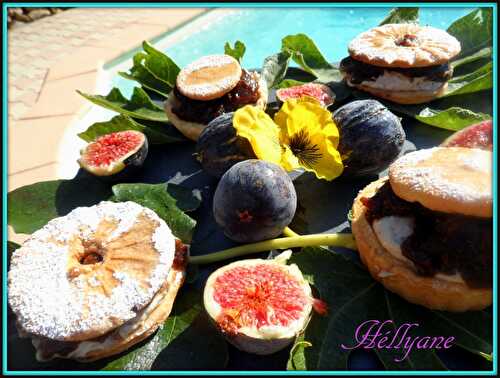 PETITS SABLÉS AUX FIGUES NOIRES,MASCARPONE