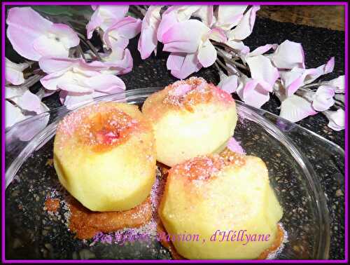 Pomme fondante au coeur de spéculos (micro-onde)