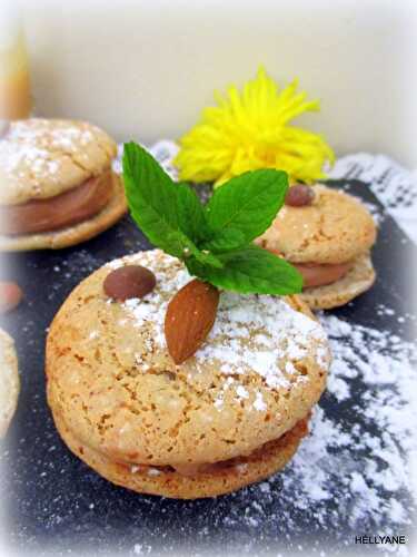 Recette du macaron fourré à la crème ganache chocolat