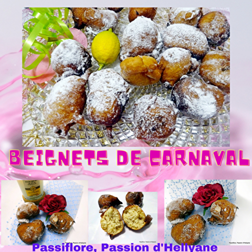 Recette facile de BEIGNETS DE CARNAVAL (sans toucher la pâte, les mains propres ,le top)