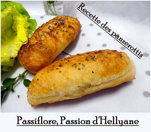 Recette facile des panzerottis (chaussons) - Passiflore, Passion d'Héllyane