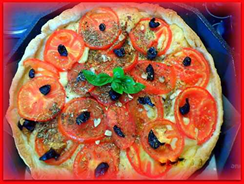 TARTE A LA TOMATE, MOUTARDE AUX SENTEURS DE PROVENCE