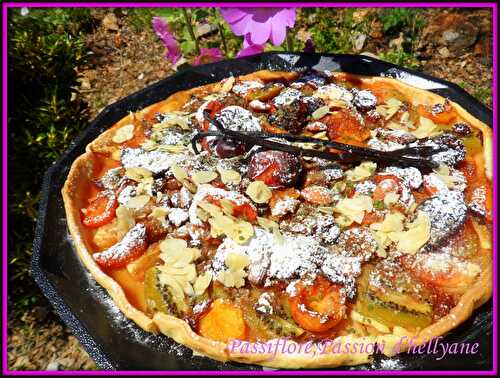 TARTE AUX FRUITS MULTICOLORES