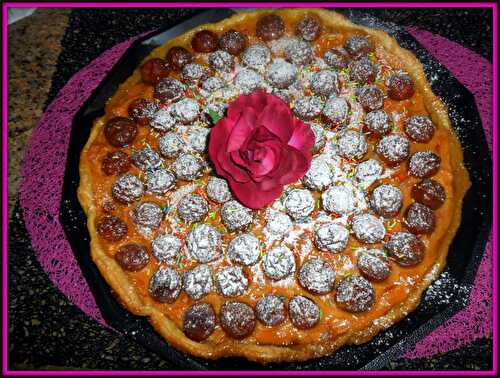 Tarte aux reines claude