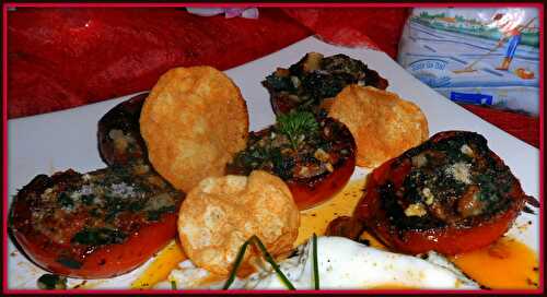 TOMATES A LA PROVENCALE, PERSILLADE