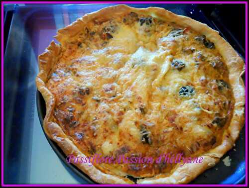 Tourte, quiche ou tarte à la ratatouille ( recette antigaspi)