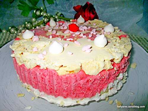 VACHERIN A LA FRAISE très rapide et surtout très facile à réaliser