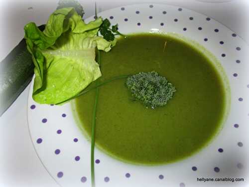 VELOUTÉ AUX 5 VERTS