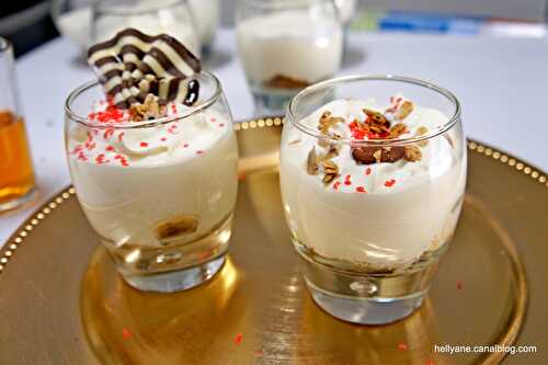 Verrine à la mousse légère