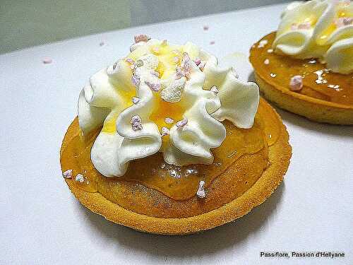 Tartelettes sablées à la crème d'amande - gingembre