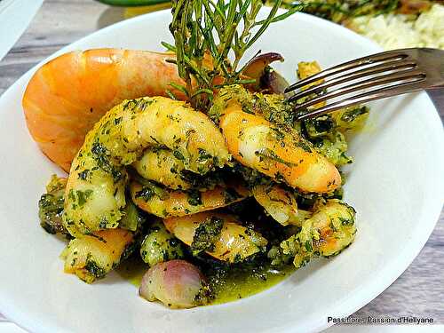 Crevettes marinées à la provençale - Passiflore, Passion d'Héllyane