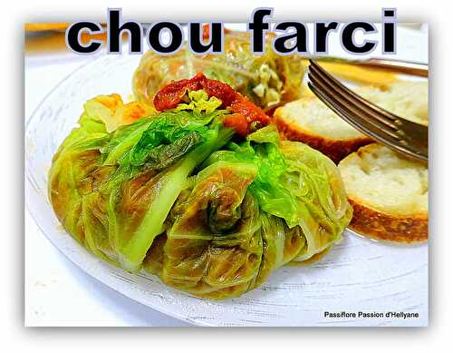 Chou farci en aumônière ou en mini cocotte