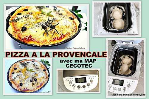 VIDEO YOUTUBE /PIZZA PROVENCALE A LA MAP