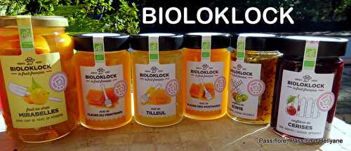 BIOLOKLOCK Confitures Bio, Purées de fruits, Fruits séchés, Fruits au sirop