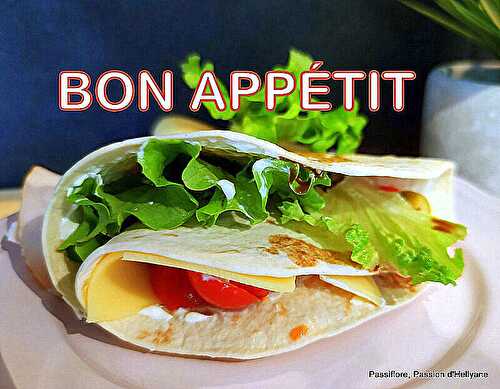 WRAPS au jambon fromages - VIDEO