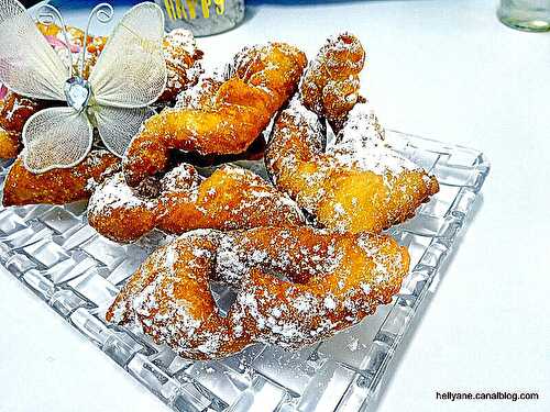 MARDI GRAS : Les oreillettes, des beignets de Carnaval,