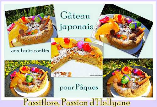 GÂTEAU AERIEN JAPONAIS POUR PÄQUES