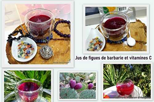 DETOX BOISSON figues de barbarie + vitamines C