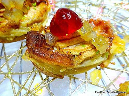 Mini gâteaux pommes /fruits confits