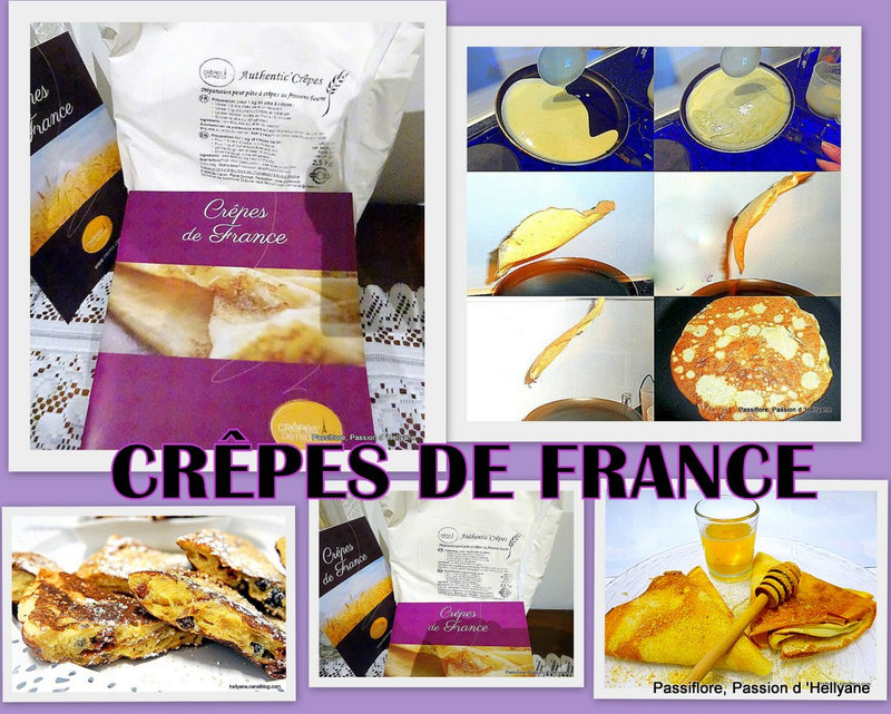 Mon partenaire : Crêpes de France - préparation de pâte à crêpes 