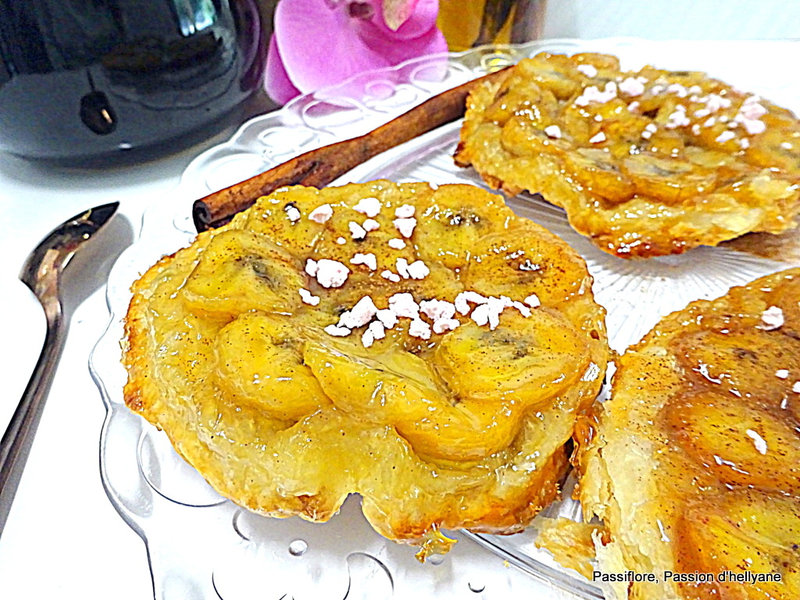 3 INGREDIENTS POUR CE SUPER DESSERT - TATIN BANANE