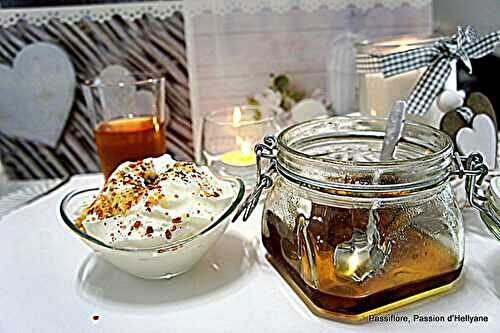 Verrine chantilly mascarpone et marrons confits au sirop