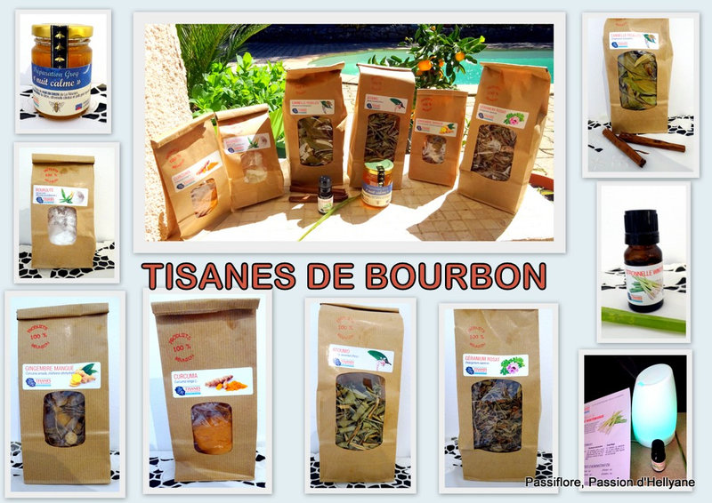 MON PARTENAIRE TISANES DE BOURBON - Plantes médicinales et produits naturels de La Réunion.