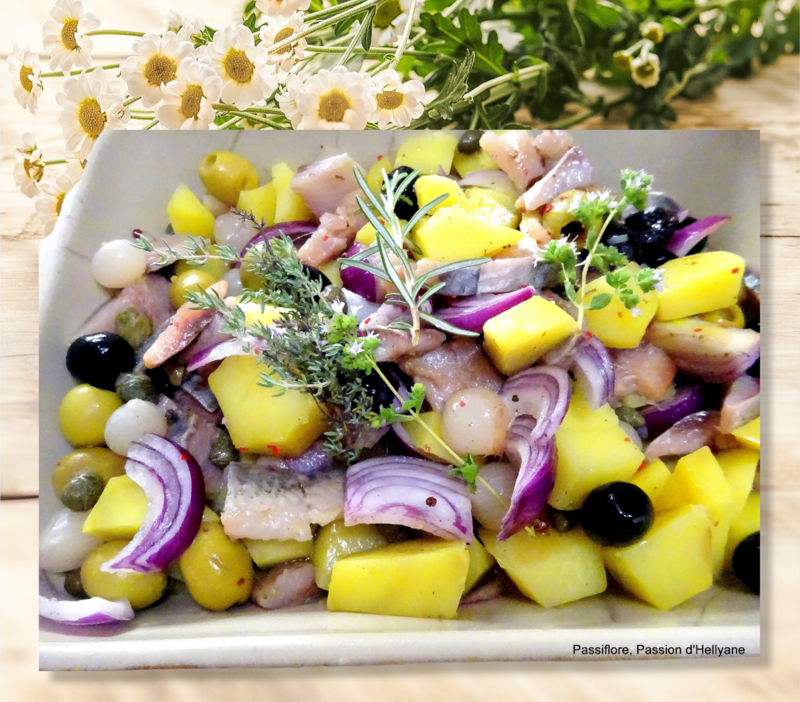 Salade de pommes de terre hareng UN REGAL 