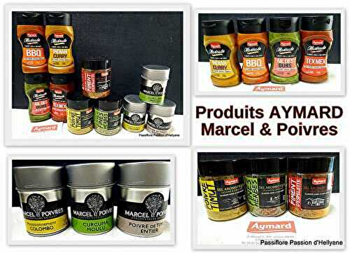 RÉASSORT de mon partenaire PRODUITS AYMARD ET MARCEL ET POIVRES