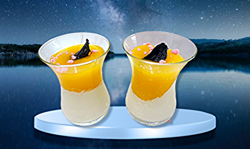 Pannacotta à la mangue 