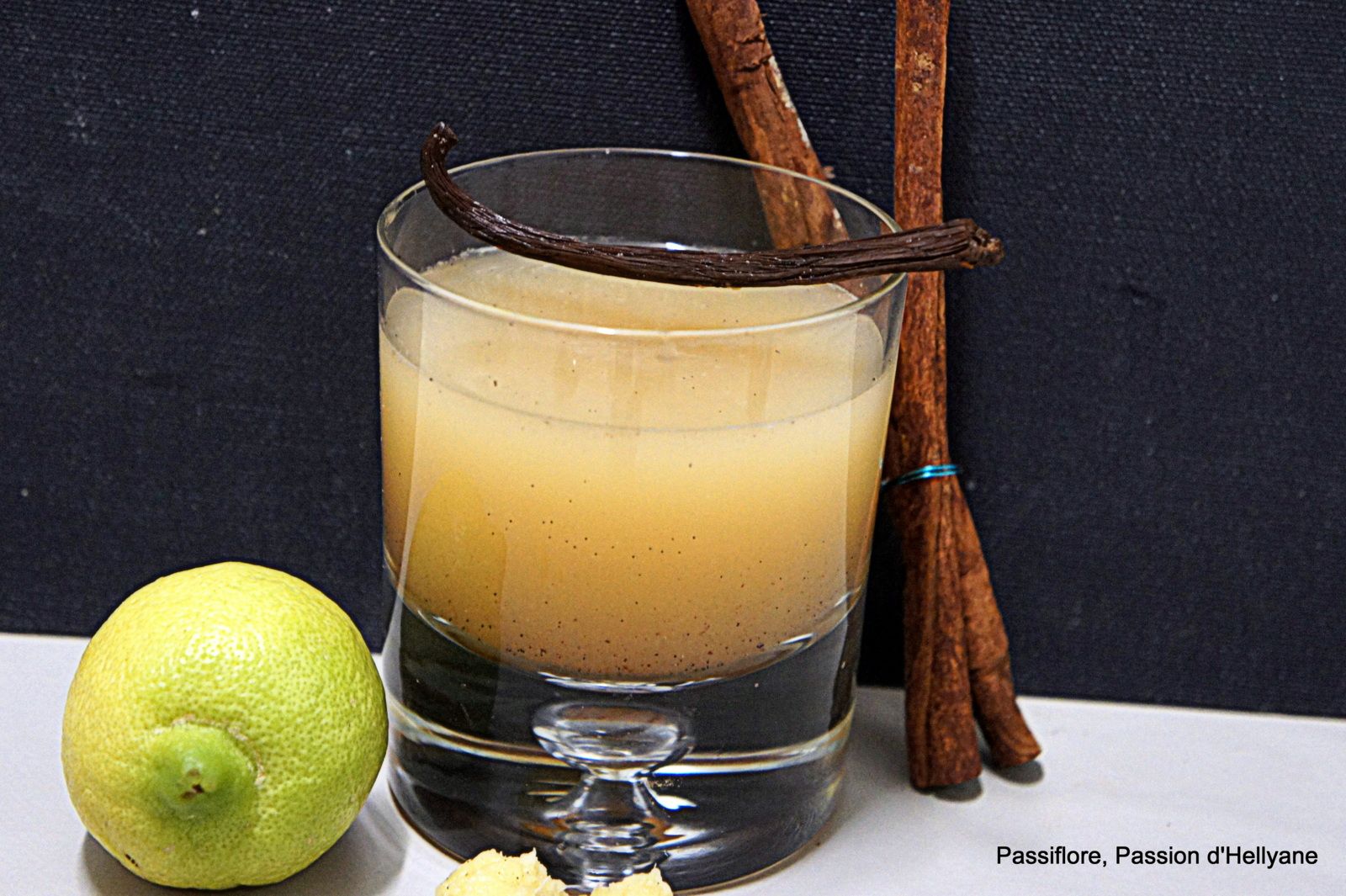 Boisson gingembre citron cannelle miel et sève de bouleau lacto-fermentée