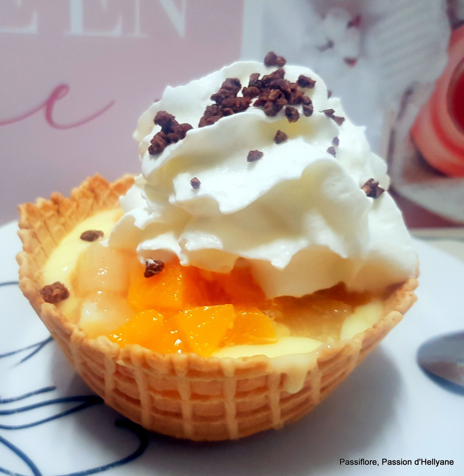 Mini Coupelle Dessert à la crème pâtissière et aux fruits frais