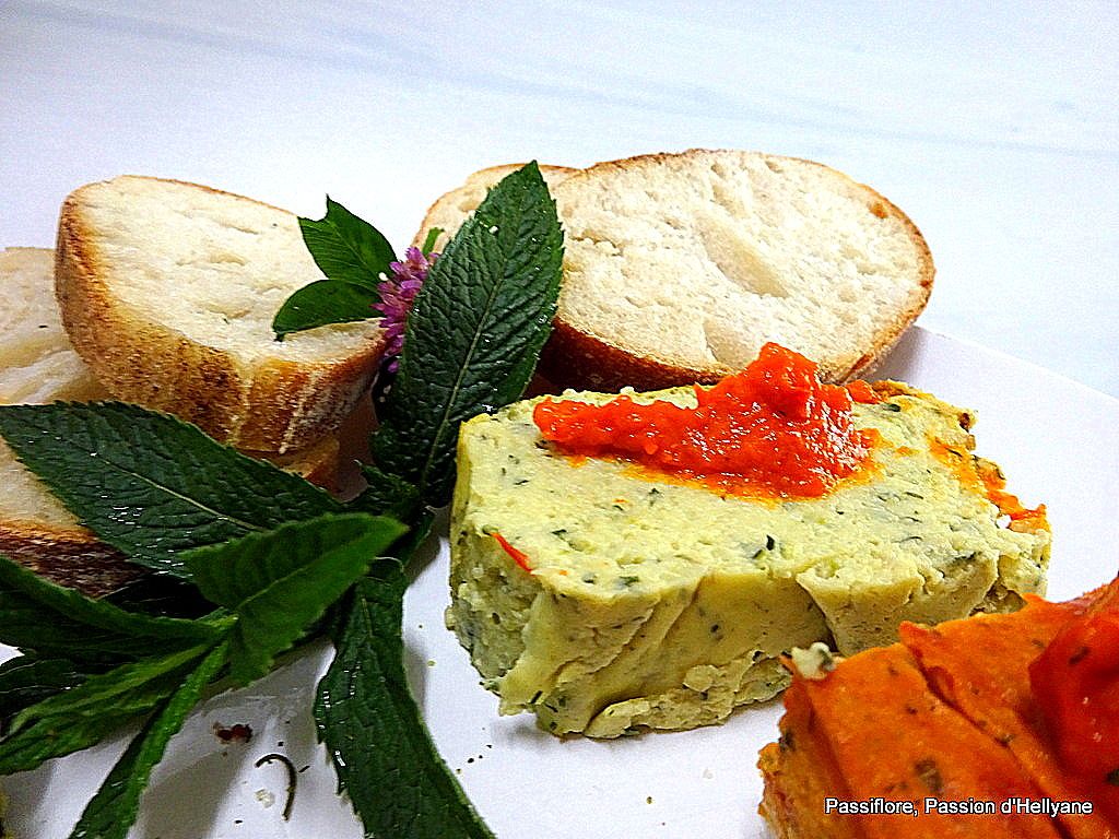 FLAN DE COURGETTES A LA MENTHE très facile