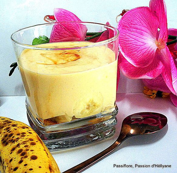 MOUSSE MASCARPONE BANANES MIEL SPÉCULOS 